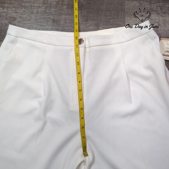 Anne Klein High Rise Wide Leg Pants Size 12 - Picture 4 of 6